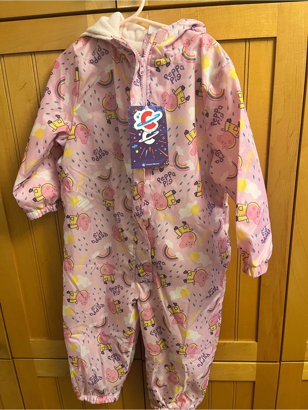 Brand new Peppa Pig Pink Splash Suit- Rain Gear